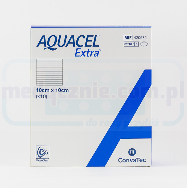 Пов'язка з гідроволокна Aquacel Extra 10*10см 1шт